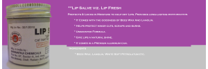 LIP FRESH (Viz. LIP SALVE)